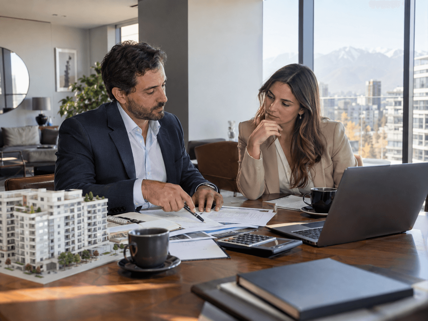 Asesoría tributaria para comparar persona natural y empresario individual en inversión inmobiliaria