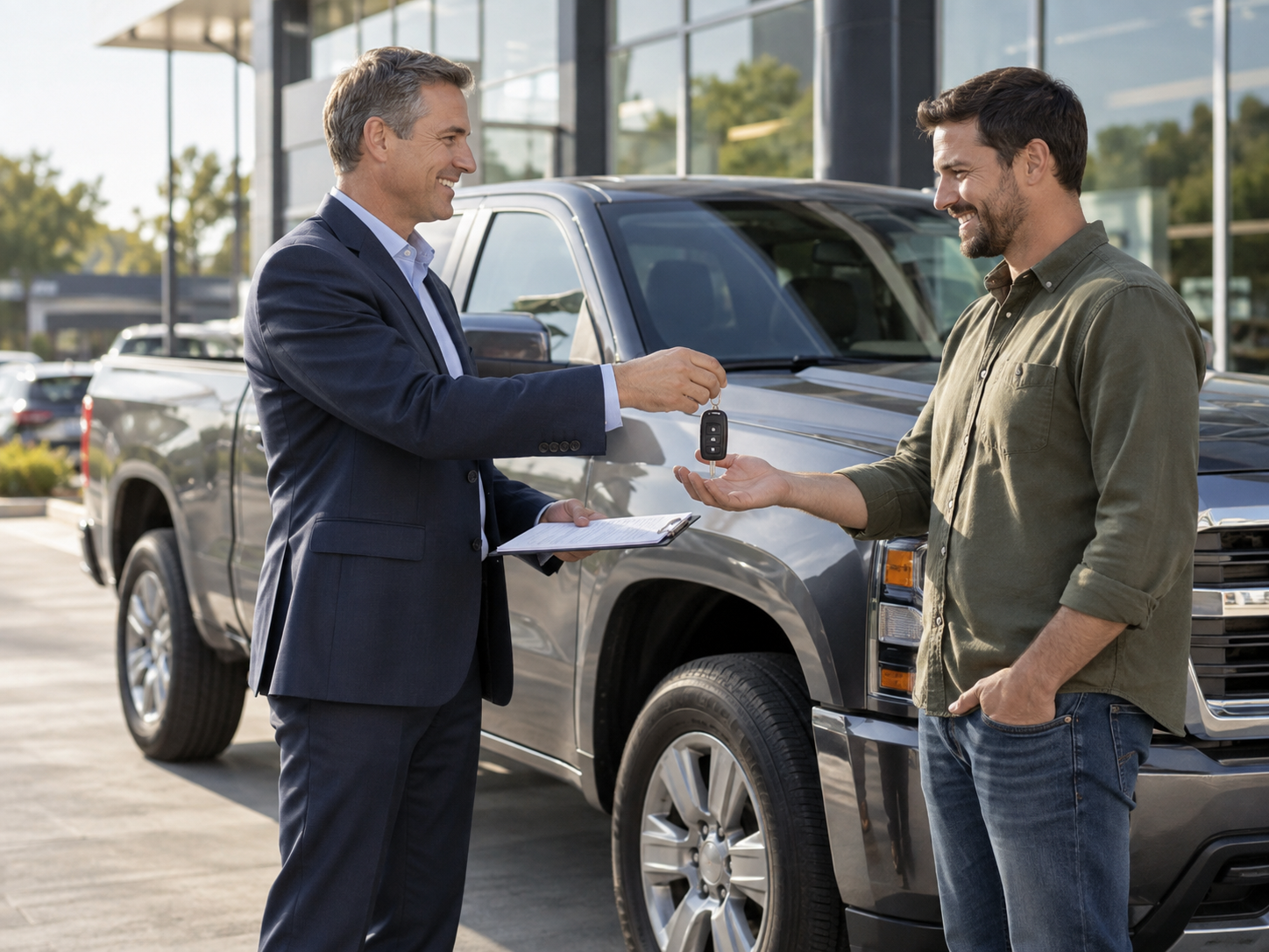 Venta de una camioneta usada de empresa después de más de 36 meses