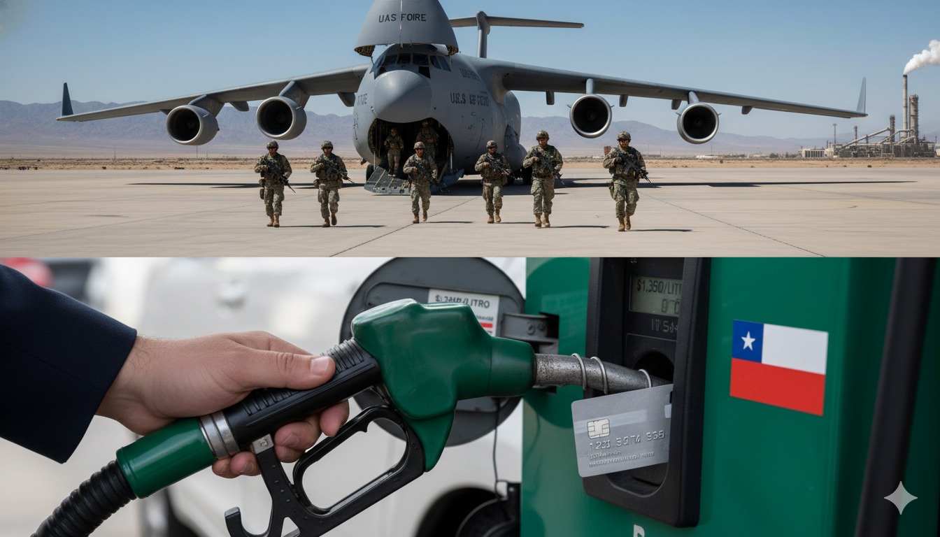 Escala la guerra: EE.UU se prepara para mandar soldados a Irán y el Petróleo hace disparar la bencina en Chile