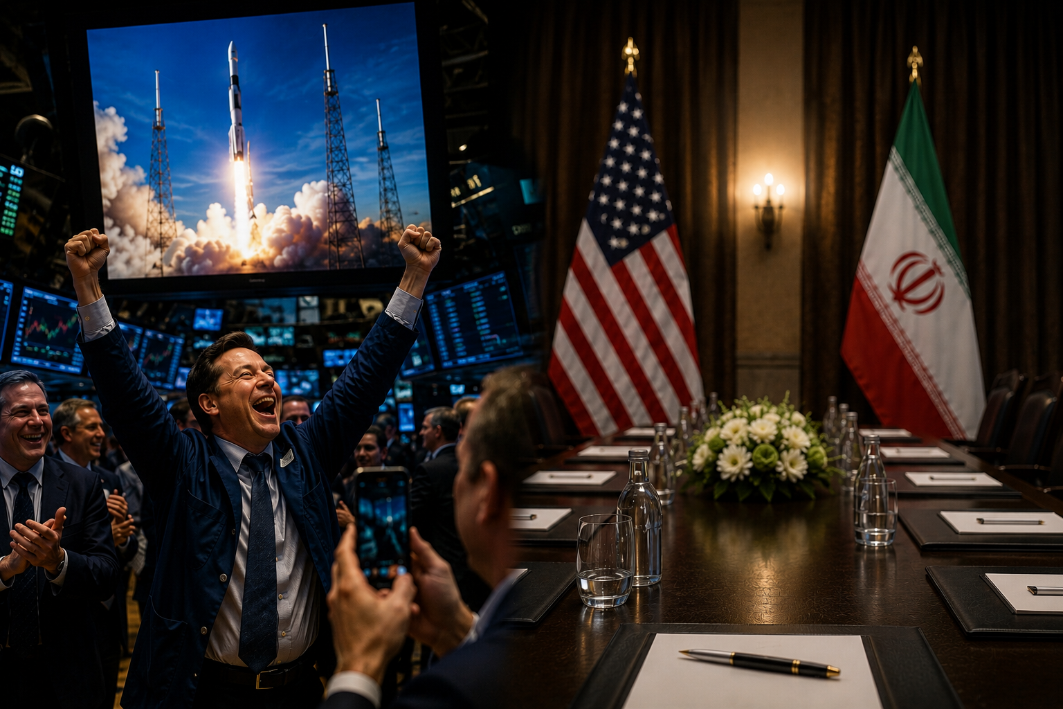 Space X logra la mayor salida a bolsa de la historia y Wall Street vuelve a la euforia aunque la Guerra aún no termina