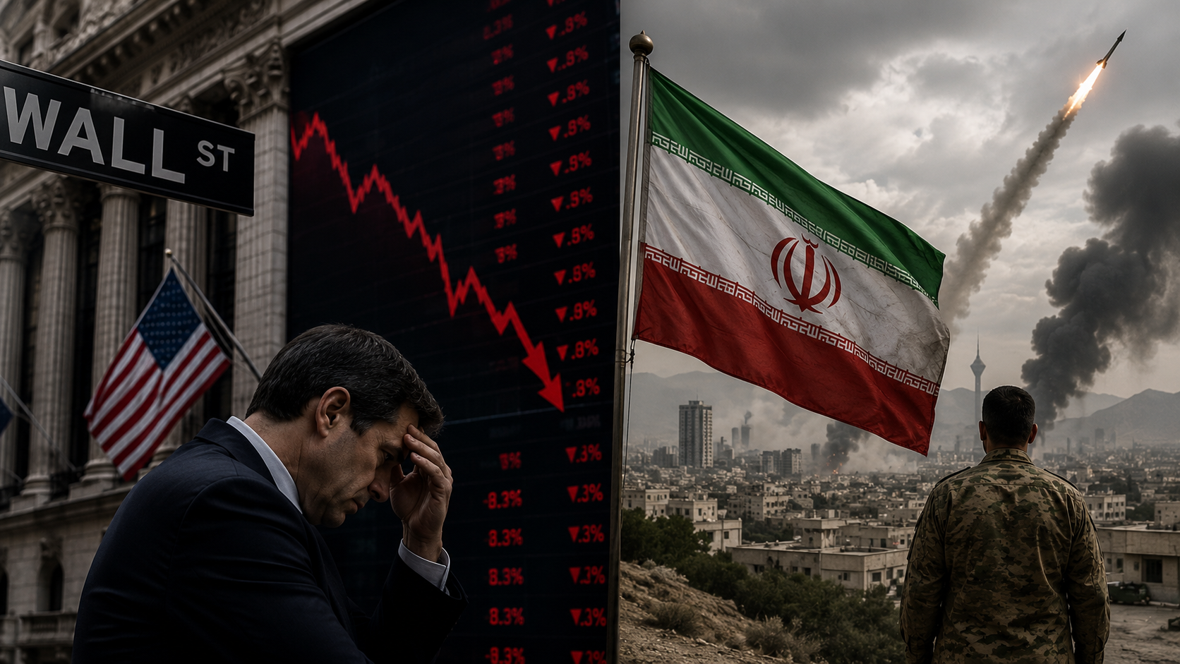 Wall Street tiene un Viernes NEGRO y la Guerra con Irán se niega a terminar