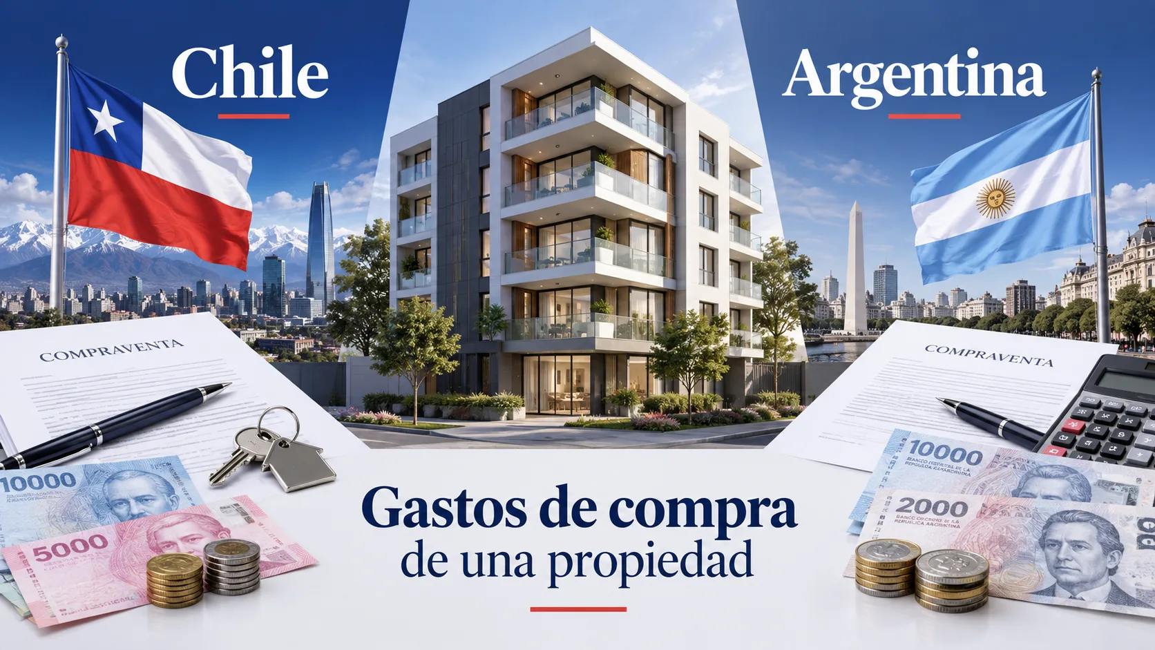 Compra de una propiedad en Chile y gastos asociados a la operación